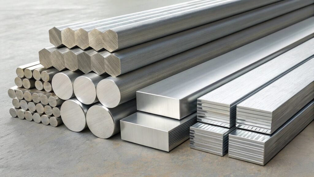 alt with keywords: graphic comparing strength-to-weight ratios of different aluminum alloys, highlighting 7075